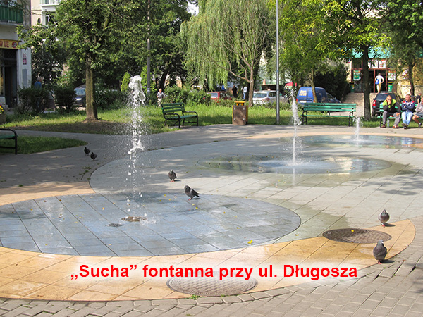 Fontanna przy Długosza