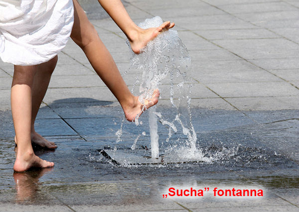 sucha fontanna