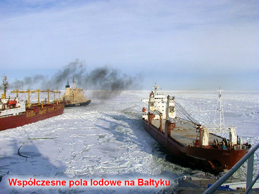 Współczesne pola lodowe na Bałtyku