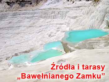 Źródła i tarasy Bawełnianego Zamku