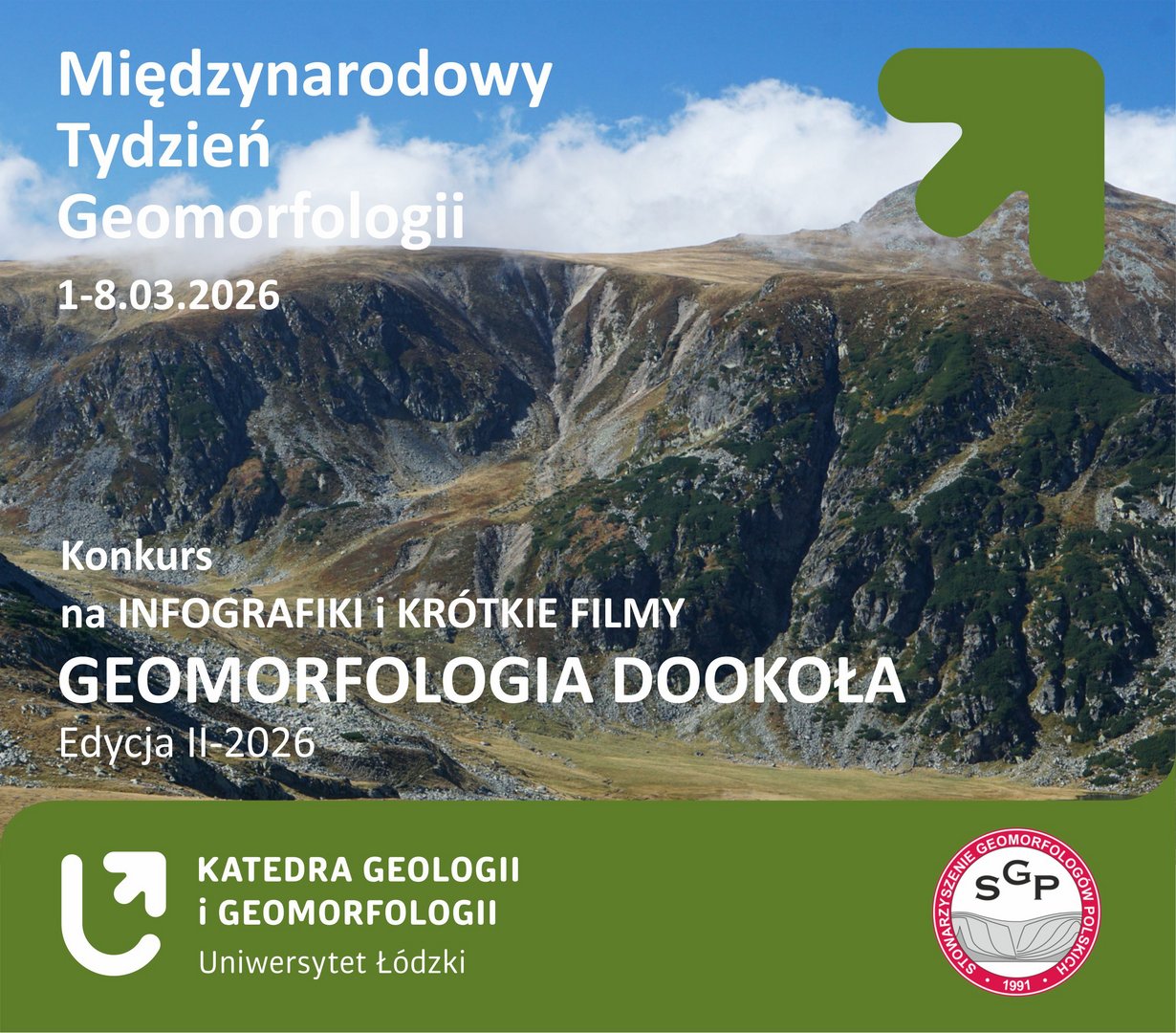 „Geomorfolofia dookoła” edycja 2026 – poster