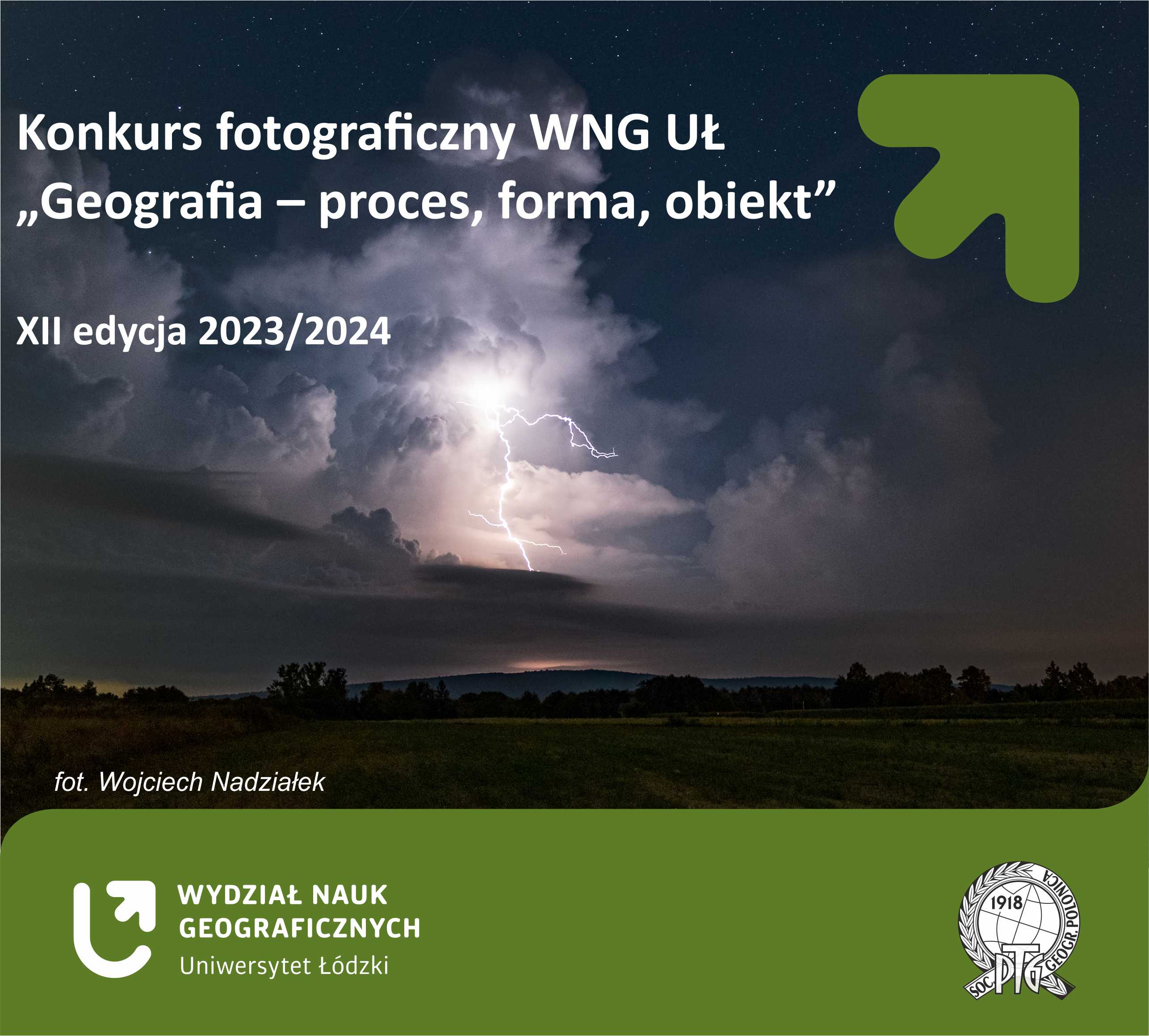Konkurs fotograficzny „GEOGRAFIA – PROCES, FORMA, OBIEKT” 2023/24
