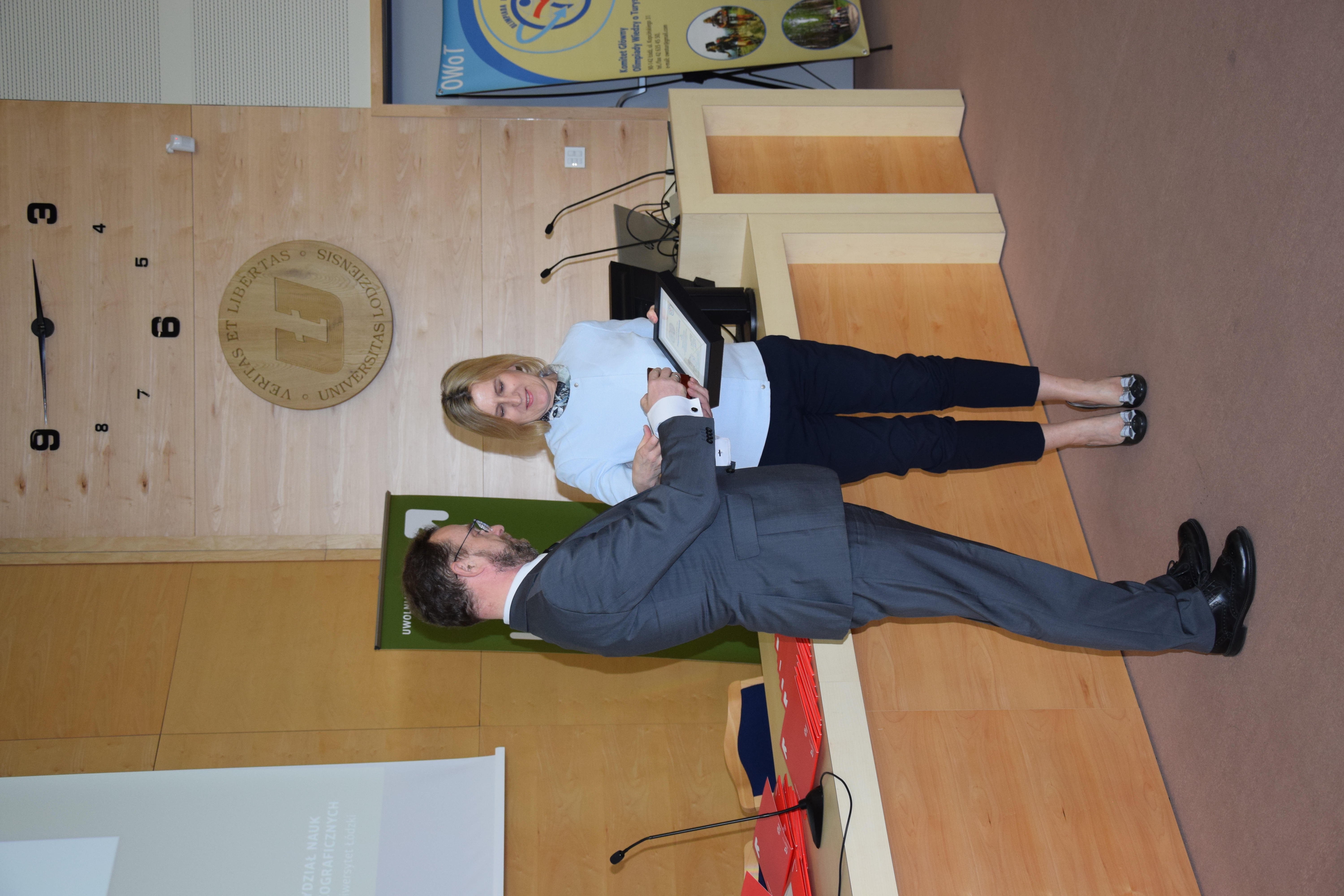 Wręczenie nagrody POT