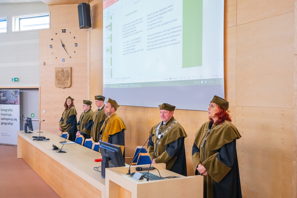 Uroczysta Inauguracja Roku Akademickiego na WNG UŁ