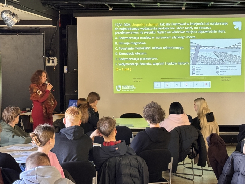 Sesja wyjazdowa Dnia Geografa w Bełchatowie