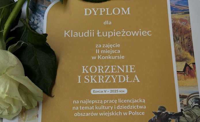 Studentka Wydziału Nauk Geograficznych UŁ w gronie laureatów konkursu „Korzenie i skrzydła”